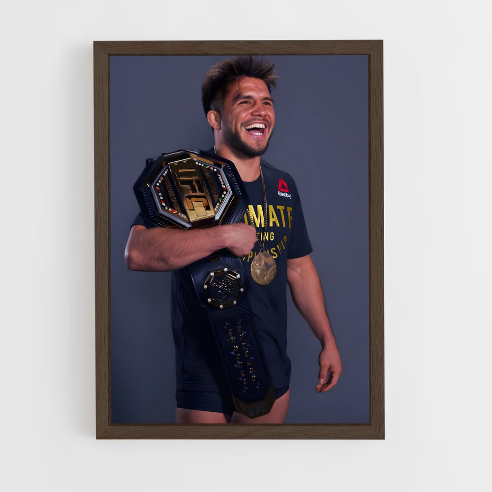 Poster Henry cejudo WWE – affiche MMA (vue 5)